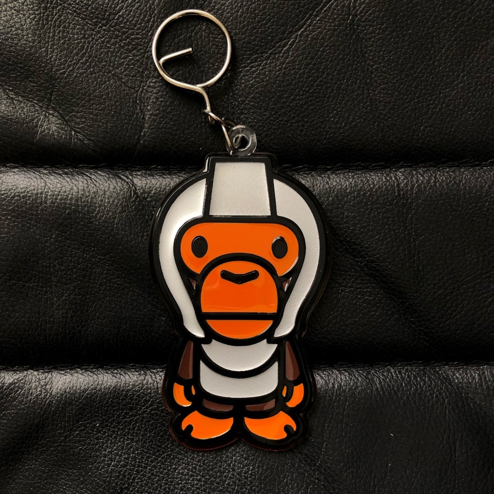 A Bathing Ape (BAPE) keychain